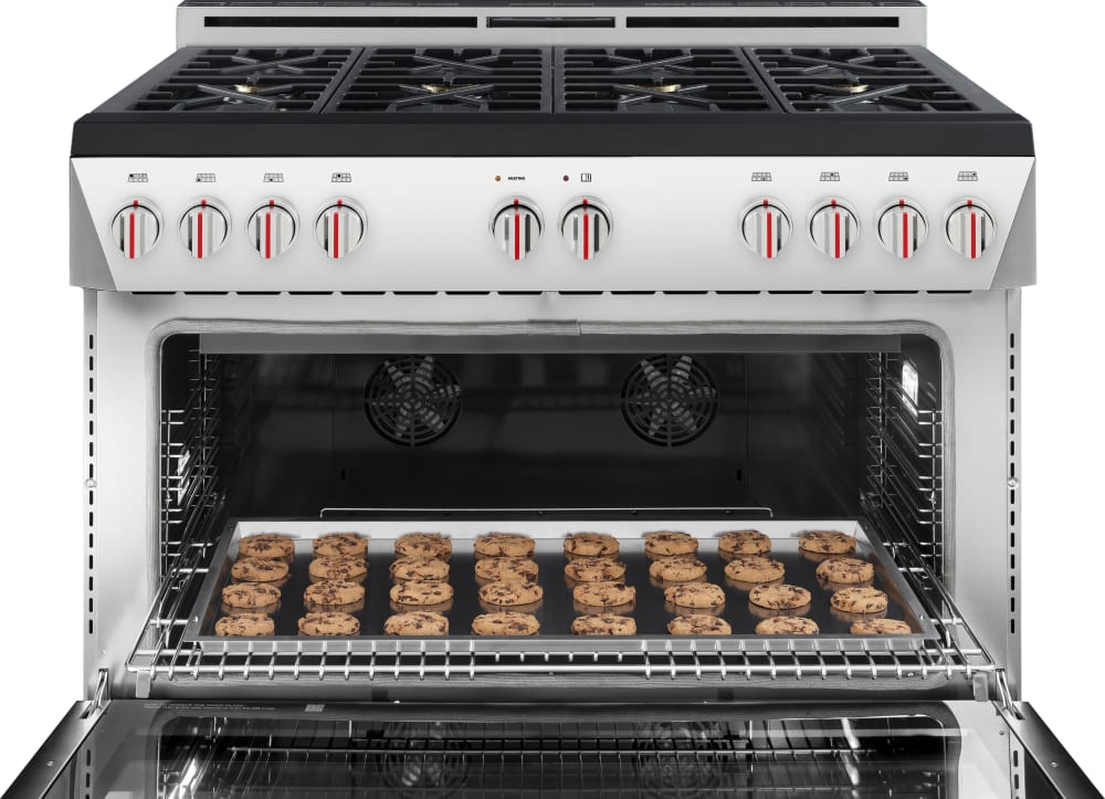 Forza FR488GN 48 Inch Freestanding Professional Gas Range with 8