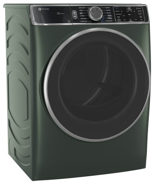 GE Profile GEWADRGPWGN955S Side-by-Side Washer & Dryer Set