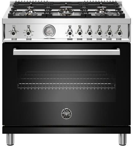 Bertazzoni PROF366GASNET 36 Inch Freestanding Professional Gas