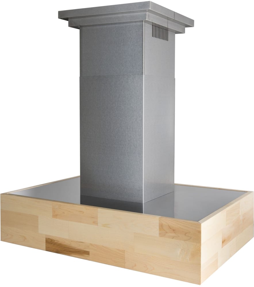 ZLINE 681IM48 Designer Series Wooden Island Mount Range Hood with