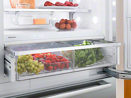 Miele KF1813SF 30 Inch Built-In Bottom-Freezer Refrigerator with