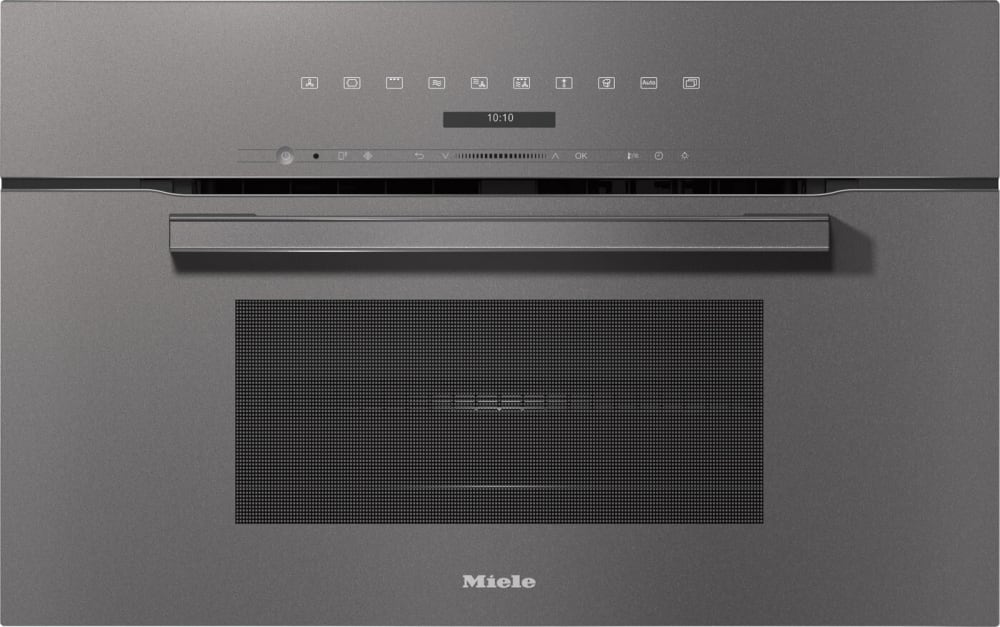 Miele H7270BMGG 30 Inch Single Speed Smart Electric Wall Oven with 1.84