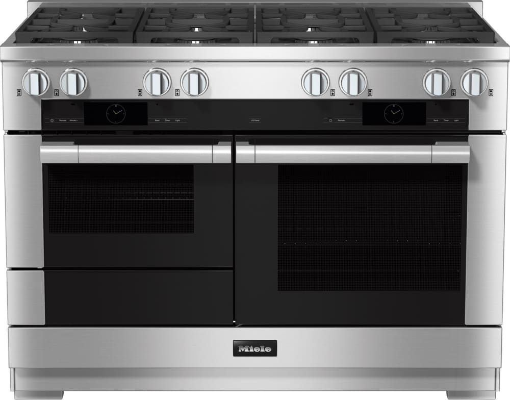 Miele HR19543LP 48 Inch Freestanding Dual Fuel Smart Range with 8