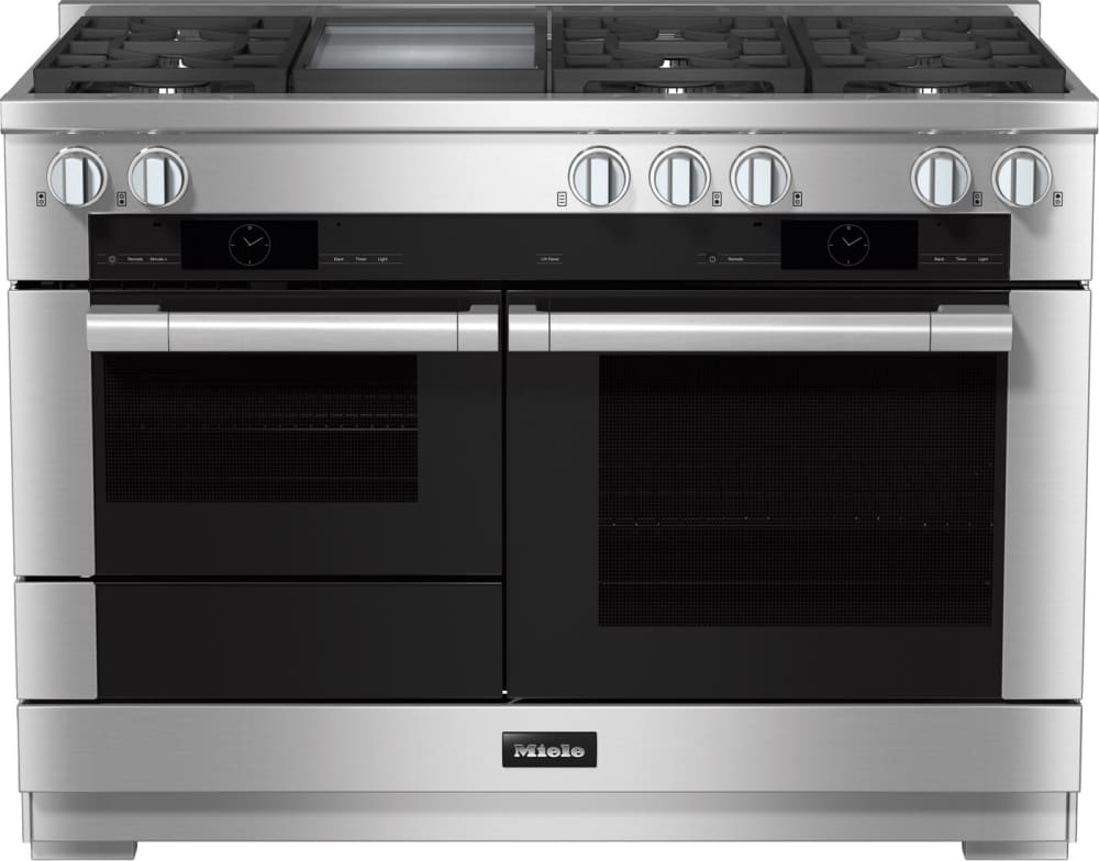 Miele HR19563LPDFGDCTS 48 Inch Freestanding Dual Fuel Smart Range