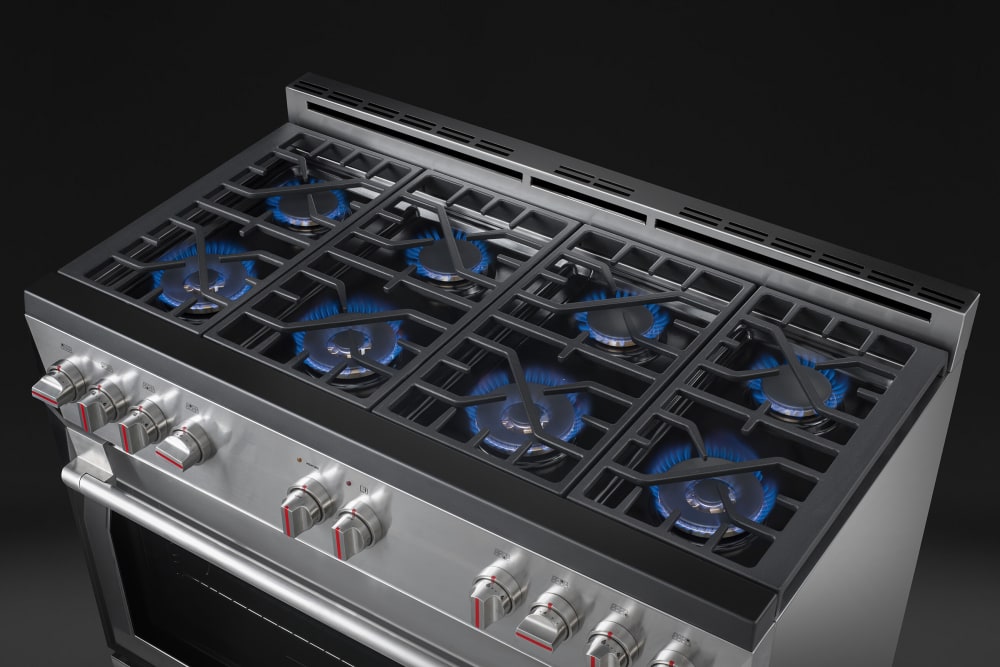 Forza FR488GN 48 Inch Freestanding Professional Gas Range with 8