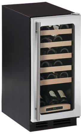 U-Line 2115WCS00 15 Inch Built-in Wine Storage with 24-Bottle