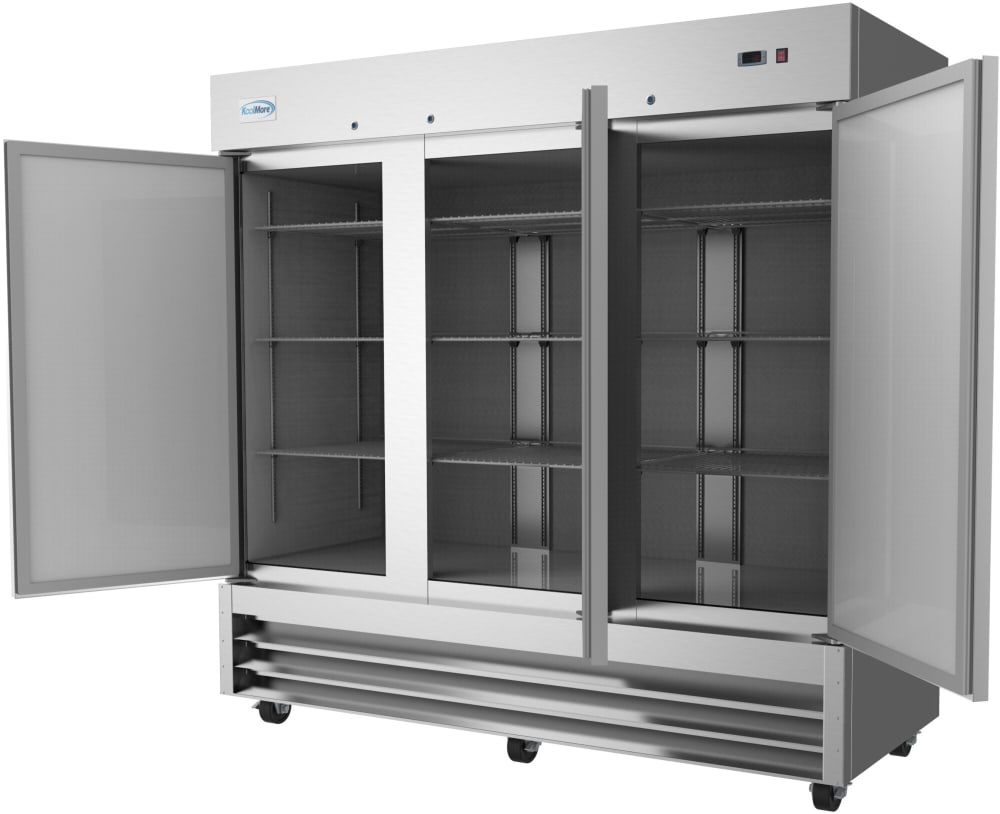 Koolmore RIF3DSS 82 Inch Commercial Freestanding Upright Freezer
