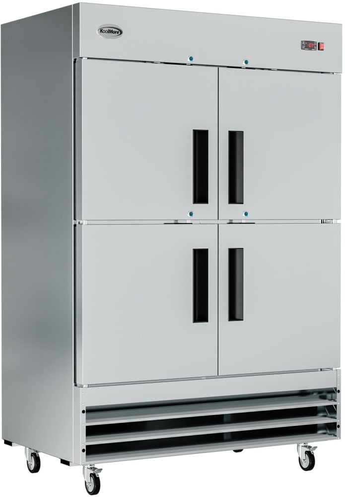 Koolmore RIF2DSSHD 54 Inch Commercial Freestanding Upright Freezer