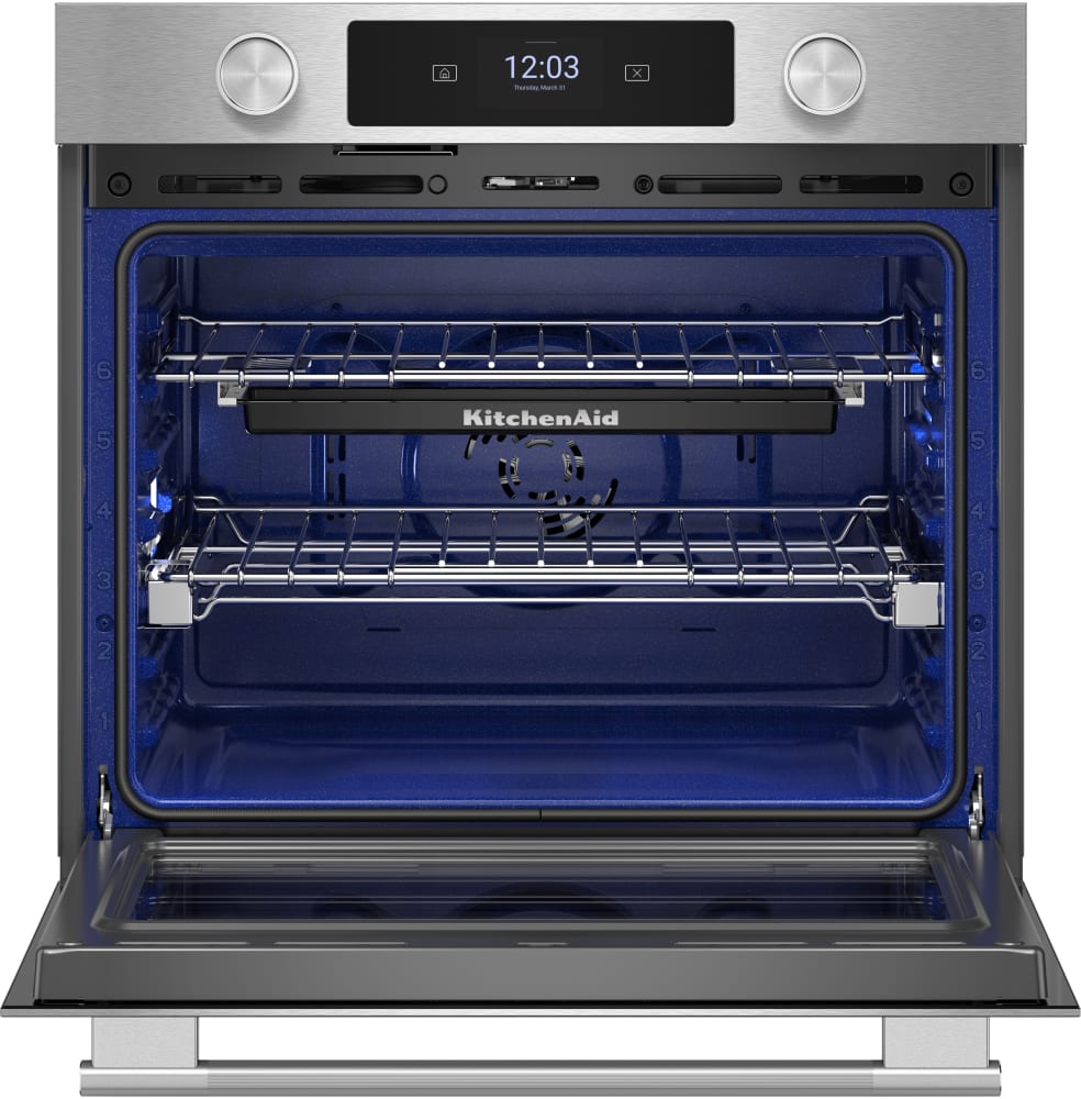 KitchenAid KOES727SPS 27 Inch Single Smart Wall Oven with 4.3 cu