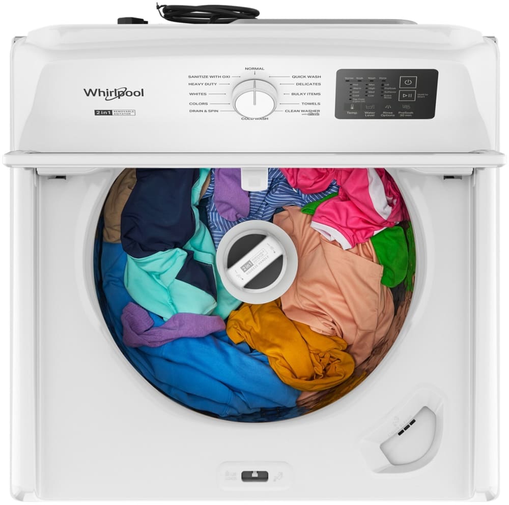 Whirlpool WTW4307SW 27 Inch Top Load Washer with 4.3 cu ft