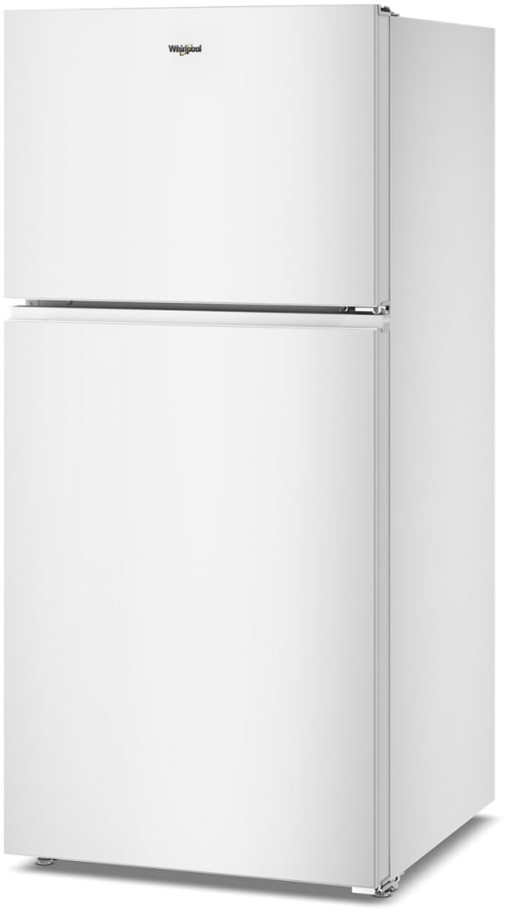 Ravi729 Sサイズ Whirlpool WRTX3219SW 30 Inch Top Freezer Refrigerator with 19.3 Cu