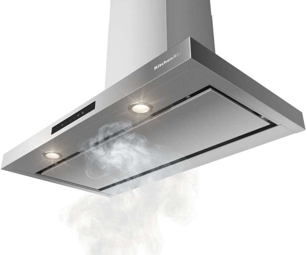 KitchenAid KVWC736SSS 36 Inch Wall Mount Canopy Range Hood with 4