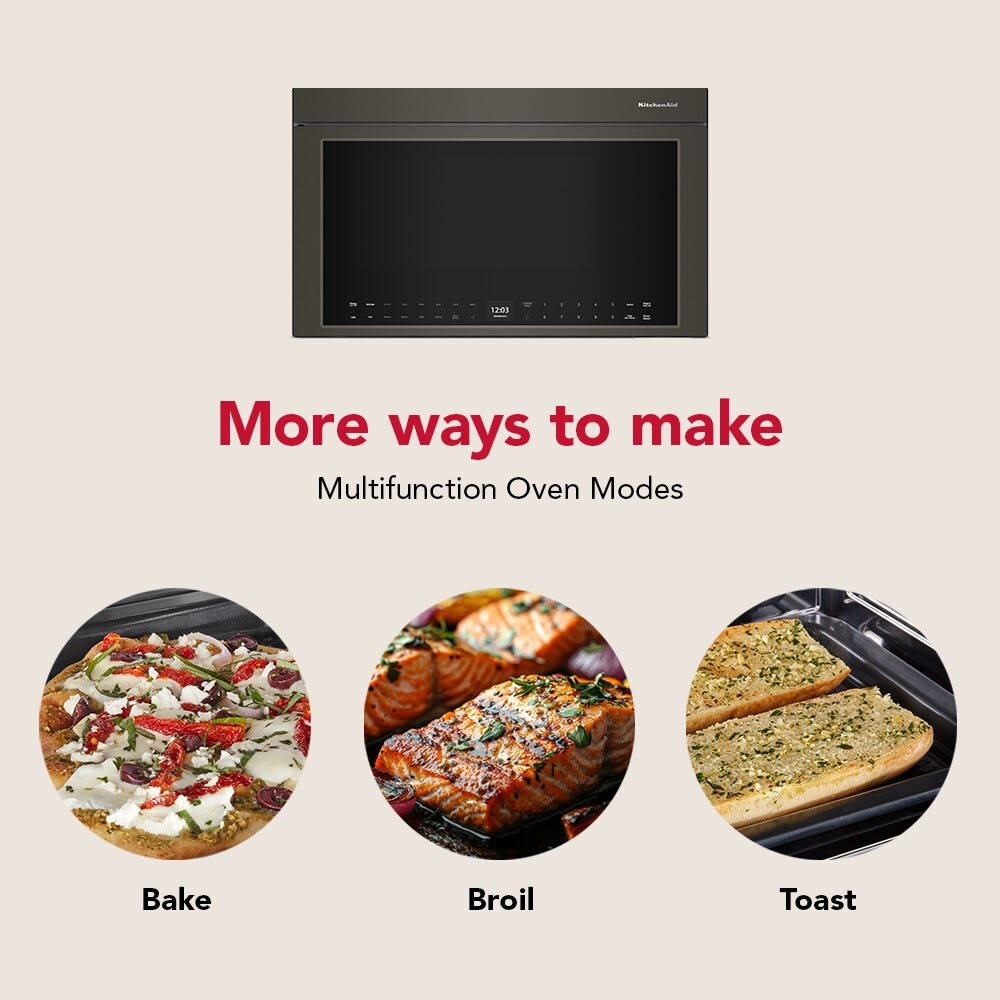 KitchenAid KMMF530PBE 30 Inch Multifunction Over-the-Range Smart