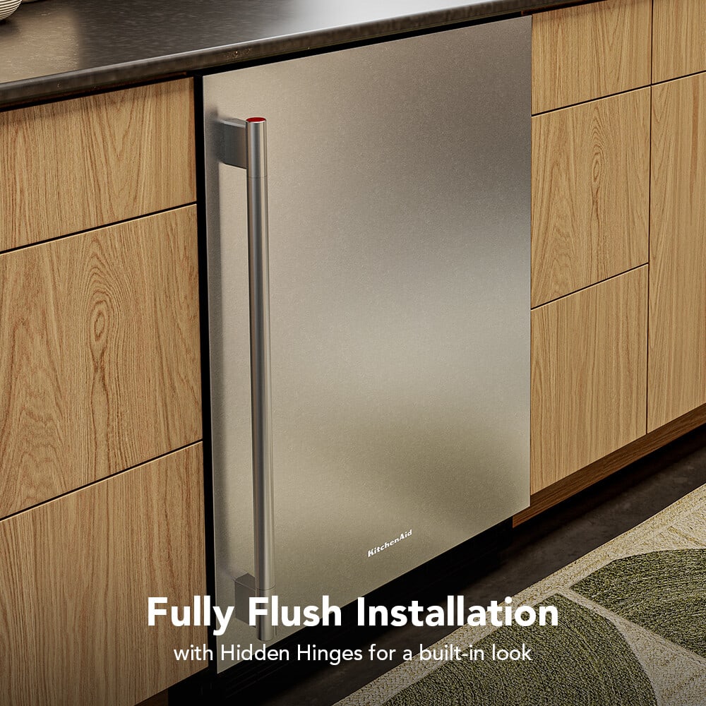 KitchenAid KURL124SSB 24 Inch Built-In Undercounter Refrigerator