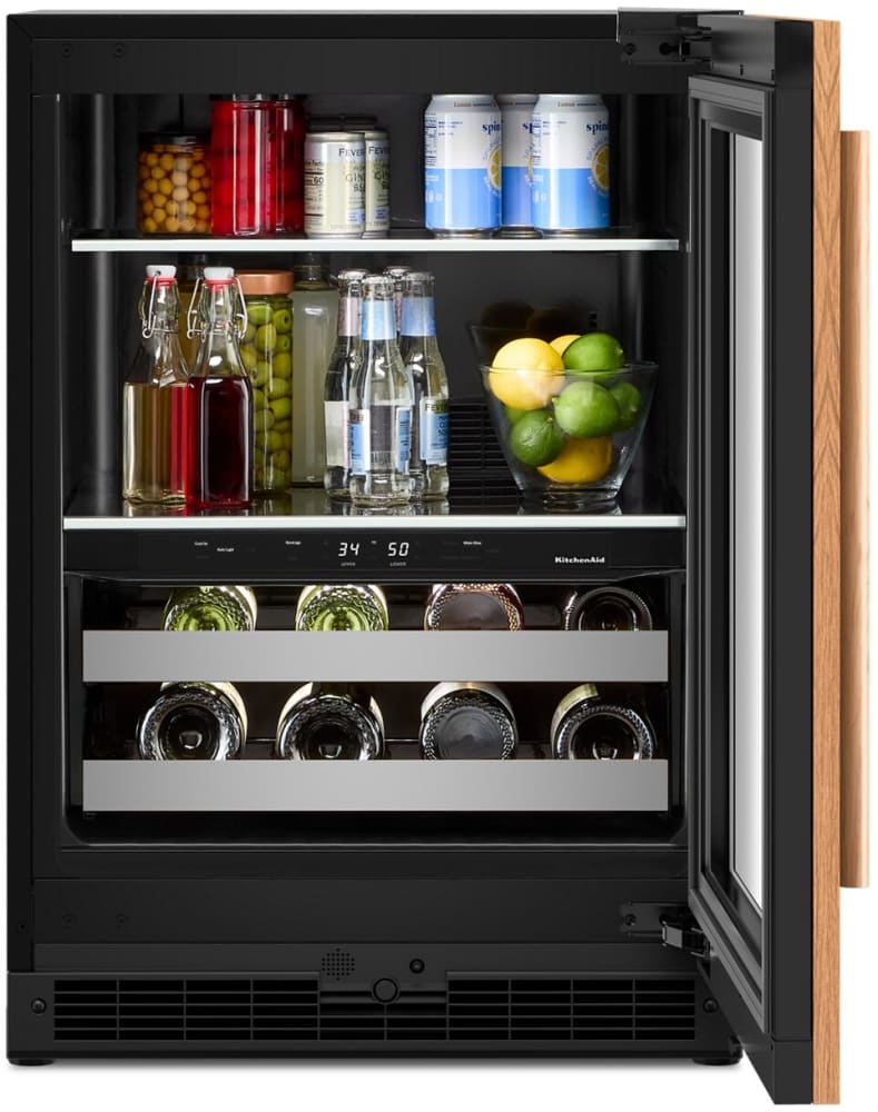 KitchenAid KUBR524SPA 24 Inch Built-In Undercounter Dual Zone