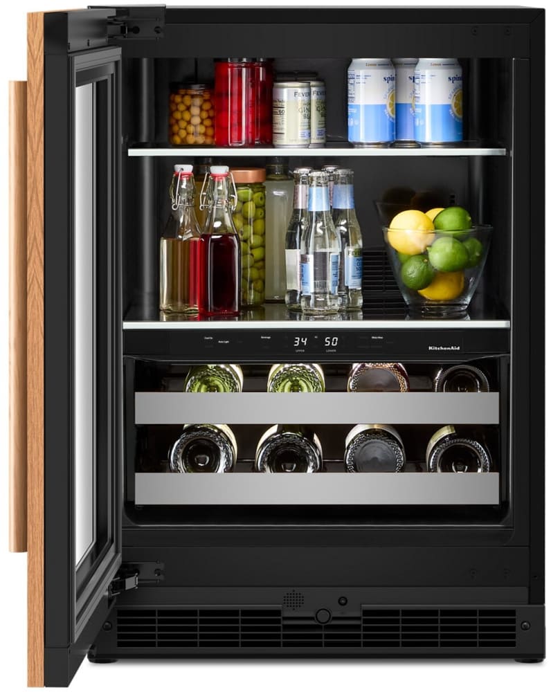 KitchenAid KUBL524SPA 24 Inch Built-In Undercounter Dual Zone