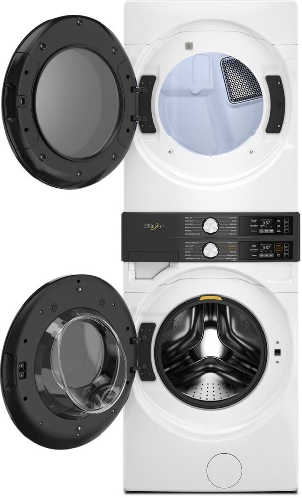 Whirlpool WGF5727TW 27 Inch Laundry Tower with 4.5 Cu. Ft. Washer