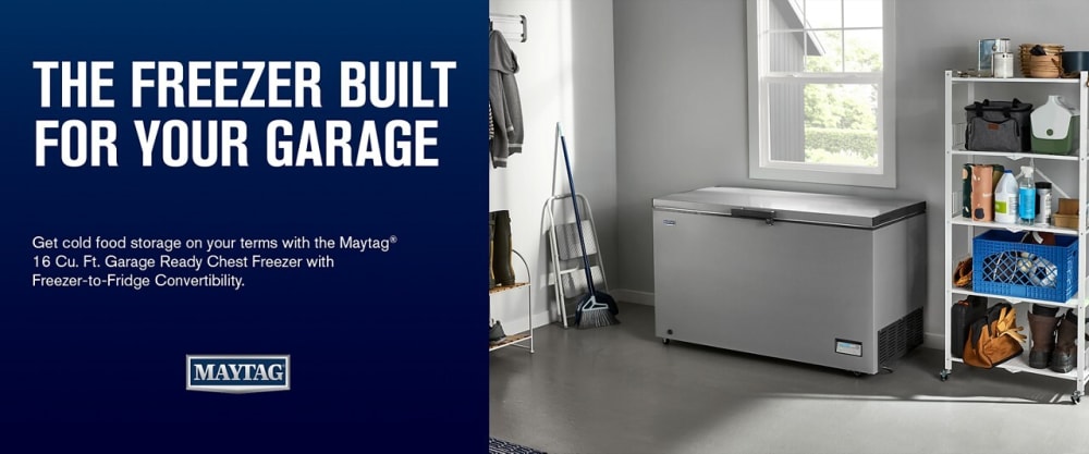 Maytag MZCC4316TG 56 Inch Freestanding Convertible Chest Freezer