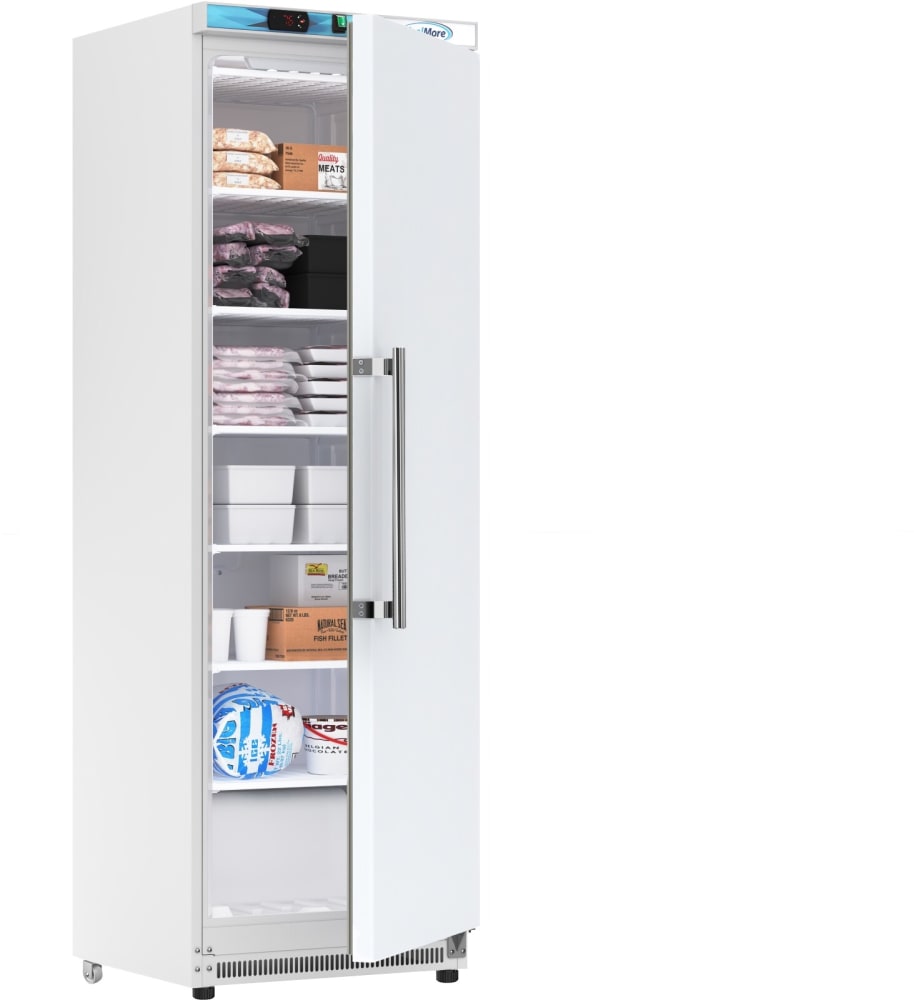 Koolmore KMFMD12WH 24 Inch Commercial Freestanding Upright Freezer