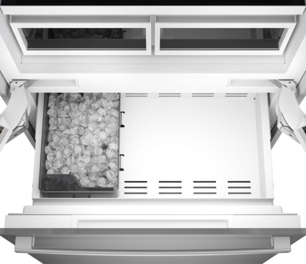 Bosch B36BT130NS 36 Inch Built-In French Door Smart Refrigerator