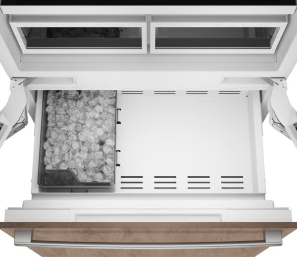 Bosch B36IT100NP 36 Inch Built-In French Door Smart Refrigerator