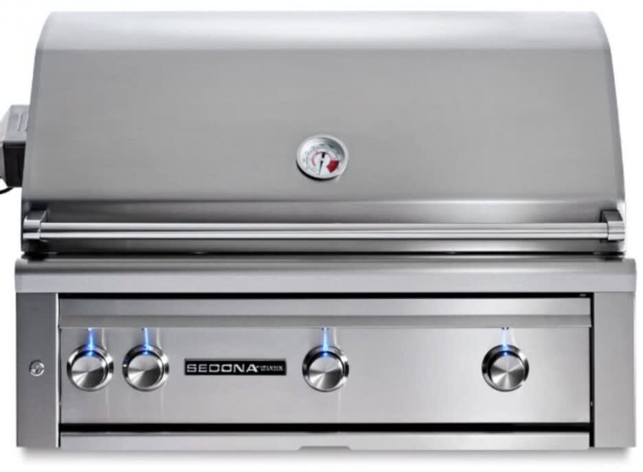 Lynx L601RNG 36 Inch Built In Natural Gas Grill with 3 Stainless