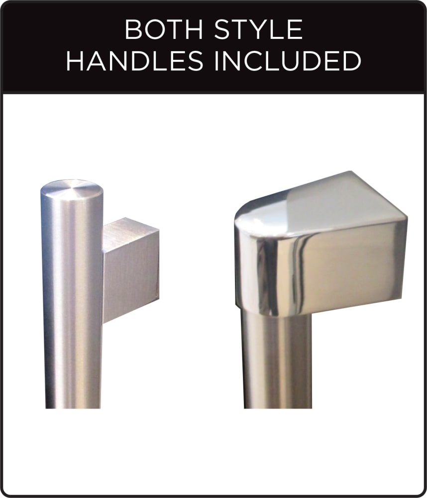 XO XOU24BWDDGS 24 Inch French Door Beverage Center/Single Zone Wine