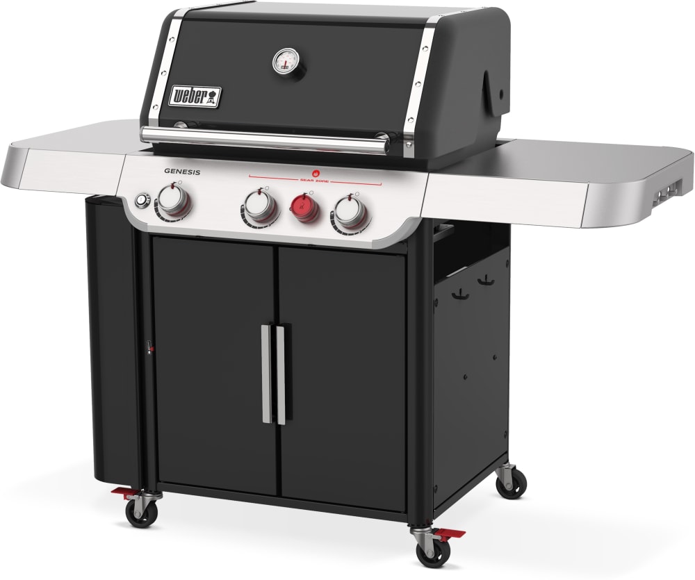 Massakre Almægtig immunisering Weber 35913501 GENESIS SI-E-330s Freestanding Gas Grill with 787 sq. in.  Cooking Surface, Smoke Box, 3 Stainless Steel Burners, Extra-Large Sear  Zone, Extra Large Prep & Serve Table, Surface Lighting, and Expandable
