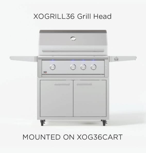 XO XOGRILL014 36 Inch Natural Gas Grill with Cart