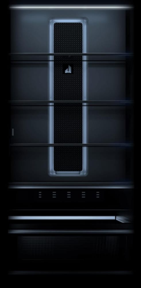 Jennair Jbzfl18igx 18 Inch Panel Ready Built In Smart Freezer Column With 8 Cu Ft Capacity Amazon Alexa Google Assistant Ice Maker Vacation Mode Ecliptic Lighting Emotive Controls Sabbath Mode And Energy Star