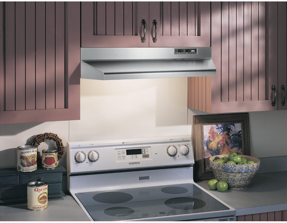 Broan 402404 24 Inch Under Range Hood with 2Speed/160 CFM