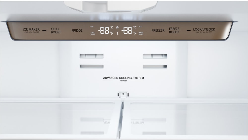 Sharp SJG2351FS 36 Inch French 4Door Counter Depth Refrigerator with