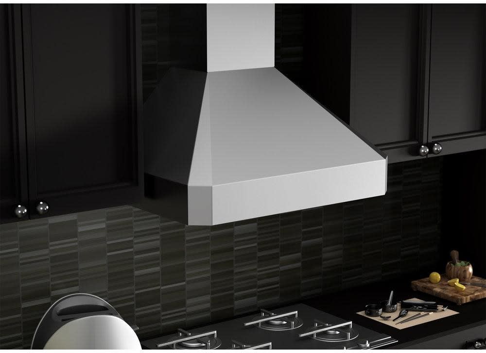 ZLINE 45542 42 Inch Wall Mount Range Hood with 700 CFM Airflow, 430