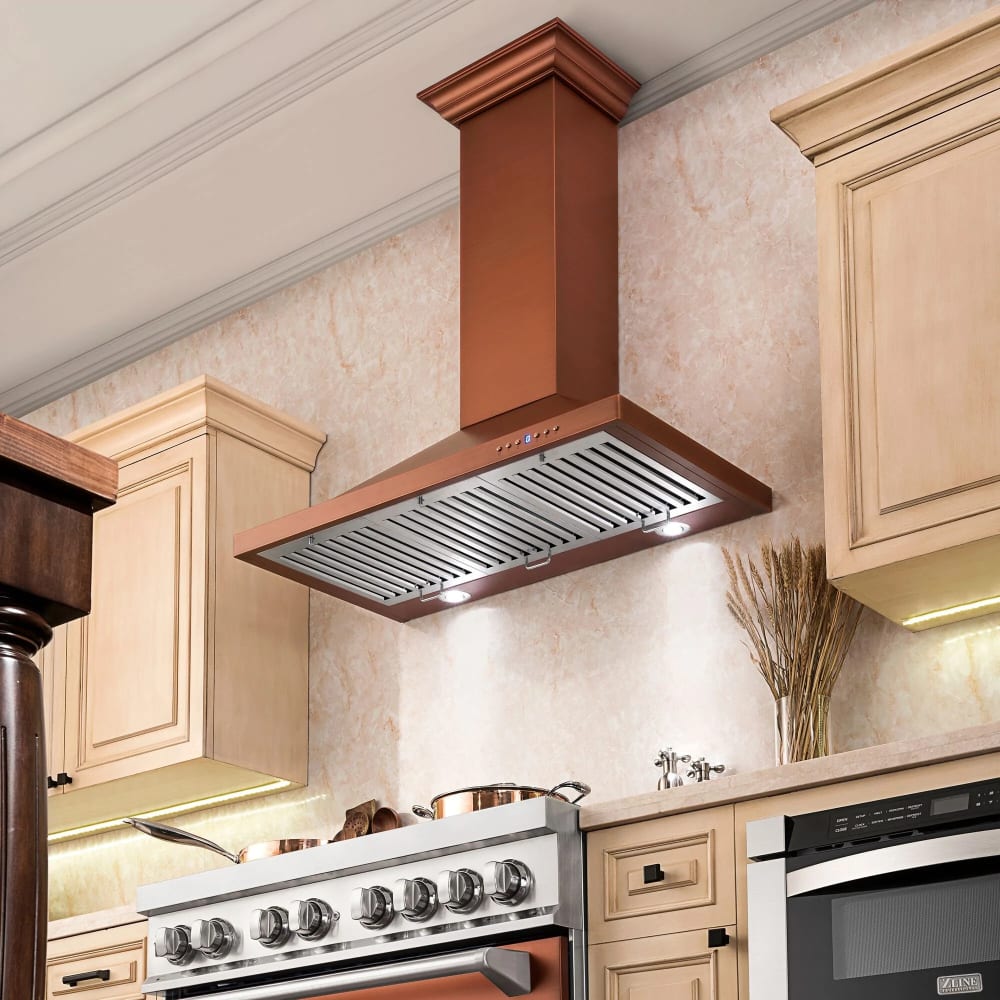 ZLINE 8KBC30 Designer Series Wall Mount Range Hood with 4-Speed