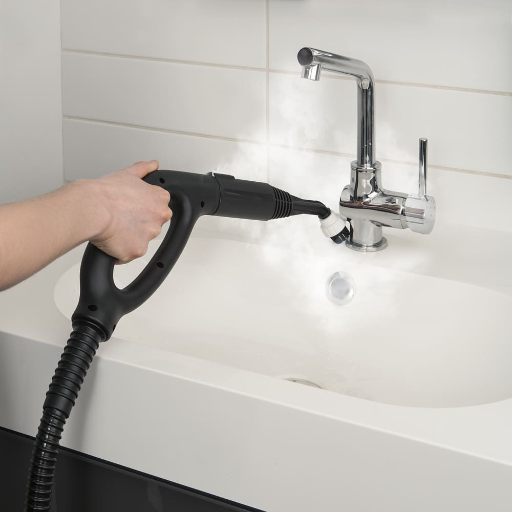 Reliable 500cc Brio Steam Cleaner With 25 Piece Accessory Reliable 500cc Clean The Sink And Rest Of Bathroom