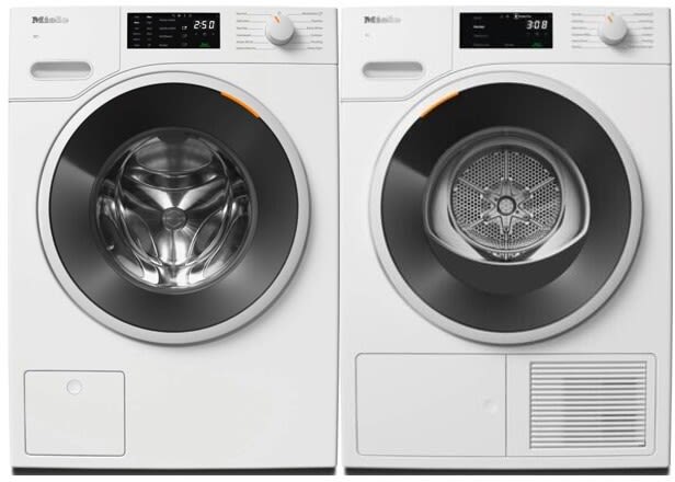 Miele MIWADREWCS360 Side-by-Side Front Load Washer and Electric