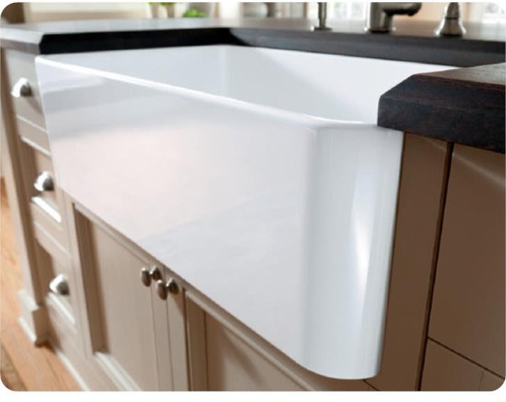 Blanco 524257 30 Inch Cerana II Kitchen Sink with Single Bowl, Reversible Apron Front Design ...