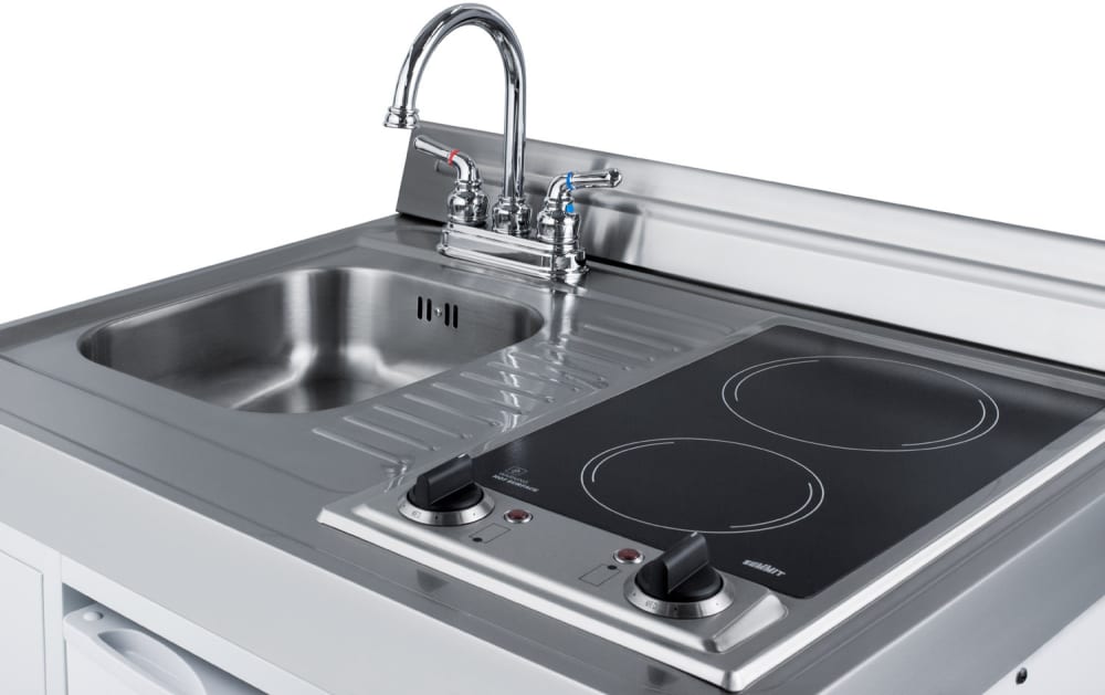 Summit C30ELGLASS 30 Inch Combination Kitchen with 2.93 cu ...