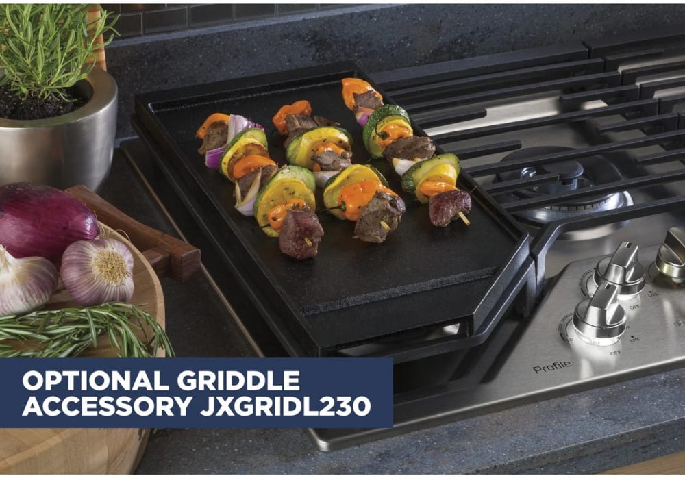 GE - JXGRIDL236 - Optional 36 Cast Iron Griddle