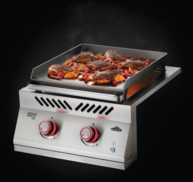 Napoleon 56091 10 Inch Plancha Griddle for BuiltIn Burners