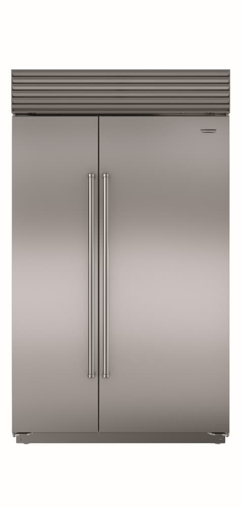 Sub Zero Bi48ssph 48 Inch Built In Side By Side Smart Refrigerator With 28 9 Cu Ft Capacity Dual Refrigeration Microprocessor Control Air Purification Water Filter Ice Maker Sabbath Mode Star K Certified And Energy Star Rated Stainless