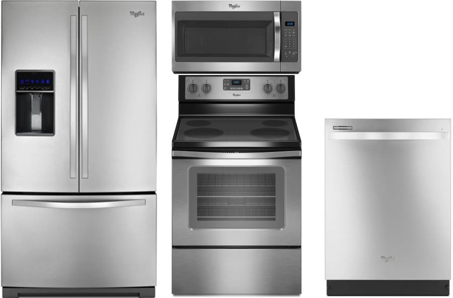 Whirlpool WPRERADWMW164 Whirlpool 4 Piece Kitchen ...