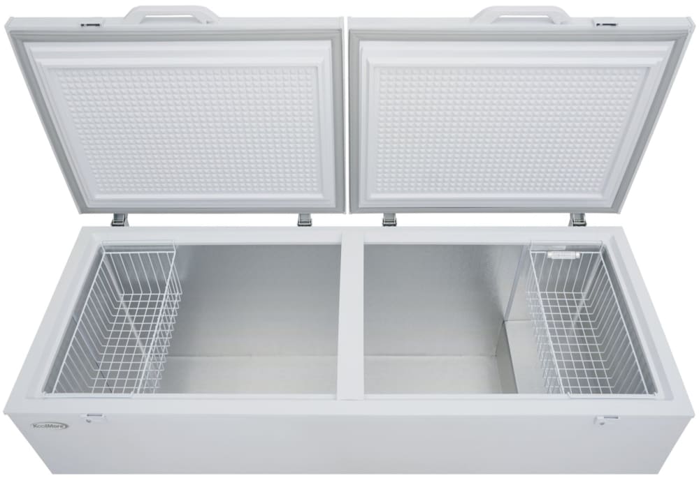 Koolmore KMSCF30C 79 Inch Commercial Chest Freezer with 30 Cu. Ft