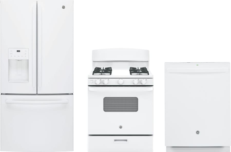 GE GERERADW60 3 Piece Kitchen Appliances Package with ...