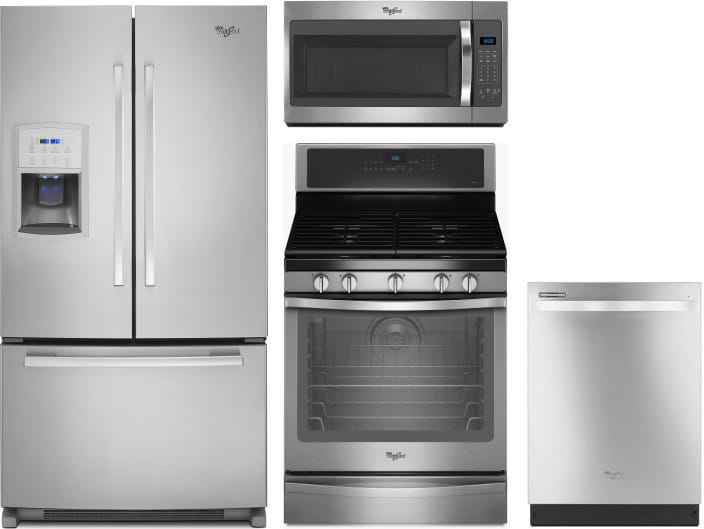 Whirlpool WPRERADWMW1053 4 Piece Kitchen Appliances ...