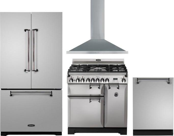 AGA AGRERADWRH21 4 Piece Kitchen Appliances Package with French Door