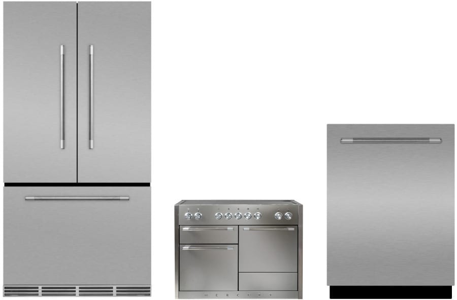 AGA AGRERADW7 3 Piece Kitchen Appliances Package with French Door