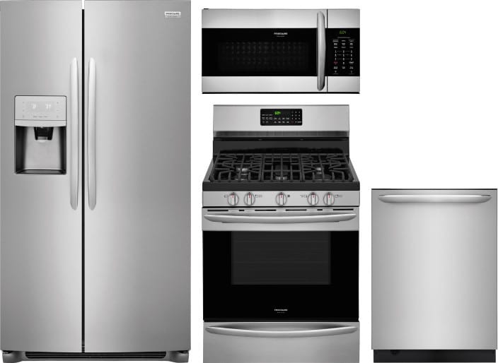 Frigidaire FRRERADWMW8481 4 Piece Kitchen Appliances ...