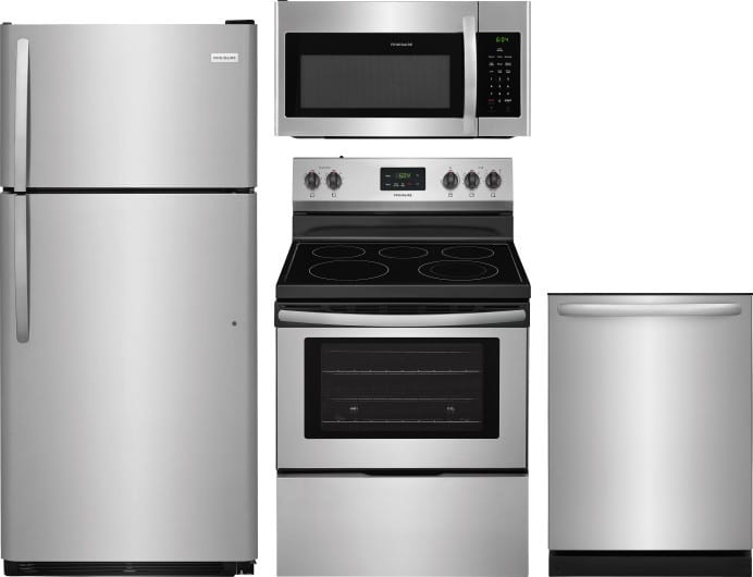 Frigidaire FRRERADWMW8992 4 Piece Kitchen Appliances ...