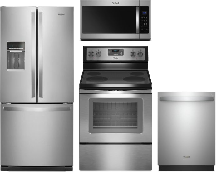 Whirlpool WPRERADWMW8331 4 Piece Kitchen Appliances ...